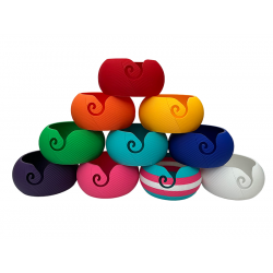 Image showing current colour range of yarn bowls