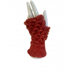 Dragon Scale Wrist warmers...
